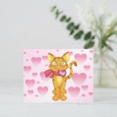 Kat Briefkaart (Staand voorkant)