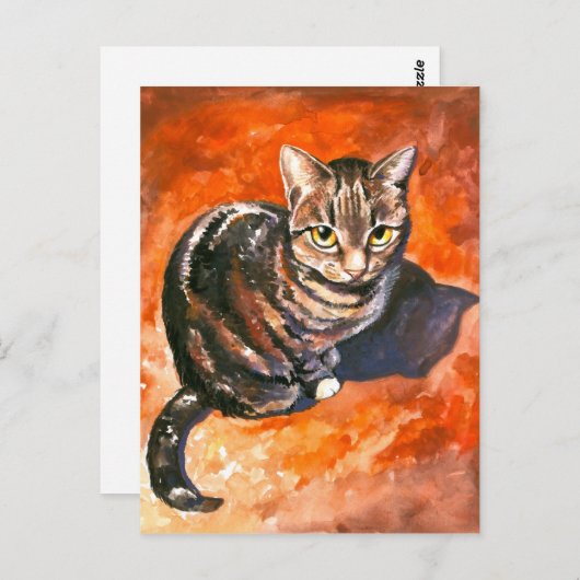 Kat Briefkaart (Voorkant / Achterkant)