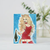 Kat Briefkaart (Staand voorkant)