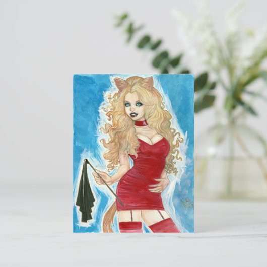 Kat Briefkaart (Staand voorkant)