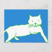 Kat briefkaart (Voorkant)