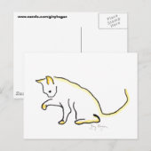 Kat Briefkaart (Voorkant / Achterkant)