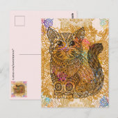Kat Briefkaart (Voorkant / Achterkant)