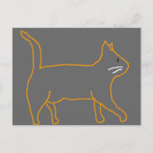Kat briefkaart (Voorkant)