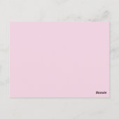 kat briefkaart (Achterkant)