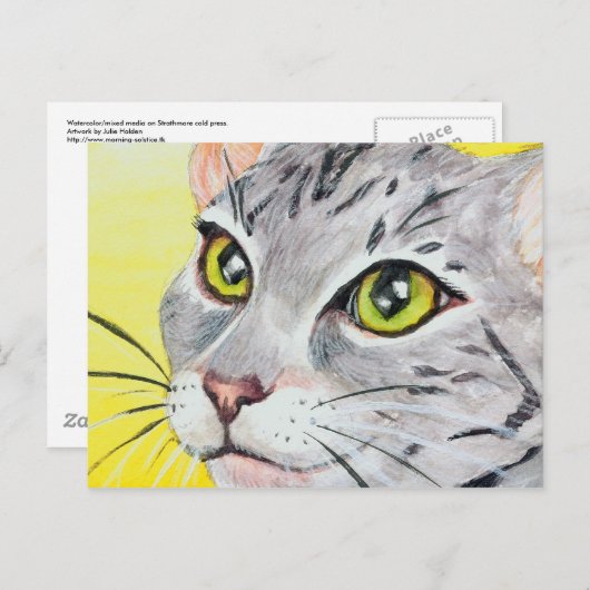 Kat Briefkaart (Voorkant / Achterkant)