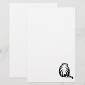 Kat briefpapier op maat schrijfpapier met kitten (Voorkant / Achterkant)