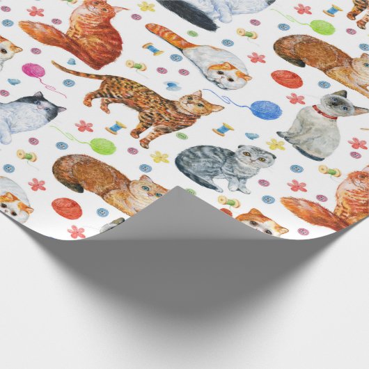 Kat Briet Cadeaupapier (Hoek)