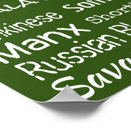 Kat Briet Poster (Hoek)