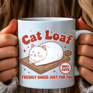 Kat Broodje Mok, Grappige Kat Meme Koffiemok
