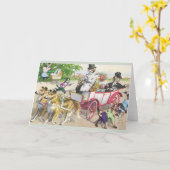 kat bruiloft Wenskaart Kaart (Gele Bloem)