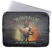 Kat Buccaneer's Sunset Quest-laptophoes Laptop Sleeve (Voorkant)