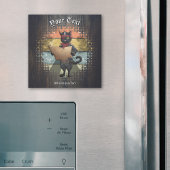 Kat Buccaneer's Sunset Quest Magnetische Kaart