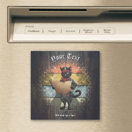 Kat Buccaneer's Sunset Quest Magnetische Kaart