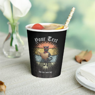 Kat Buccaneer's Sunset Quest Papieren Bekers