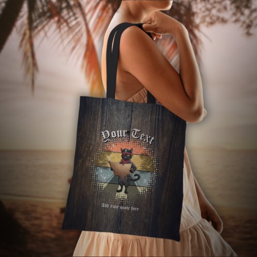 Kat Buccaneer's Sunset Quest Tote Bag