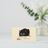 Kat Butt -Wiggle Rescue Shelter Visitekaartje (Staand voorkant)