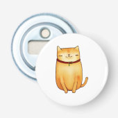 Kat Button Flesopener (Voorkant)