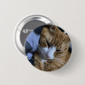 Kat-Button Ronde Button 5,7 Cm (Voorkant /achterkant)