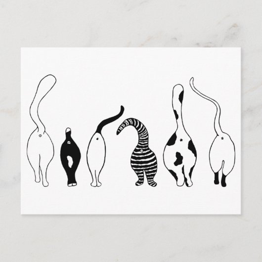 Kat Butts Briefkaart (Voorkant)