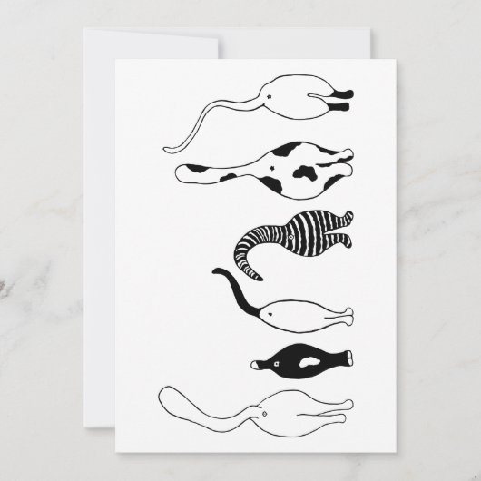 Kat Butts Feestdagenkaart (Voorkant)