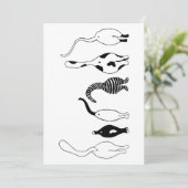 Kat Butts Feestdagenkaart (Staand voorkant)