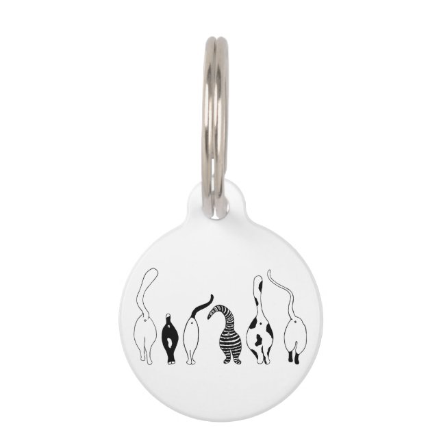 Kat Butts Huisdierpenning (Voorkant)