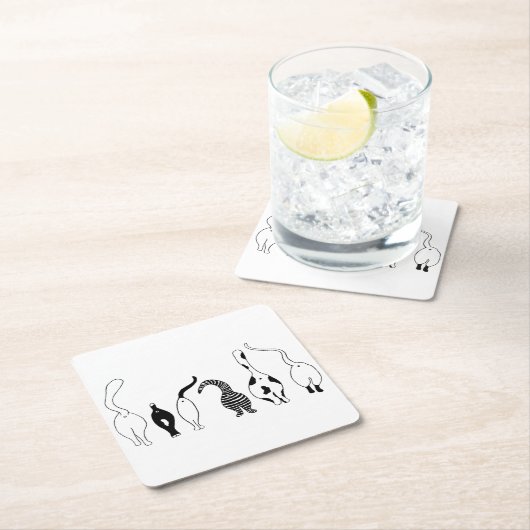 Kat Butts Kartonnen Onderzetters (Insitu)