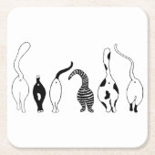 Kat Butts Kartonnen Onderzetters (Voorkant)