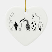 Kat Butts Keramisch Ornament (Achterkant)