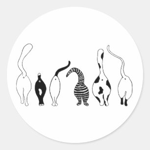 Kat Butts Ronde Sticker