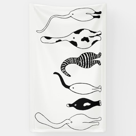 Kat Butts Spandoek (Verticaal)