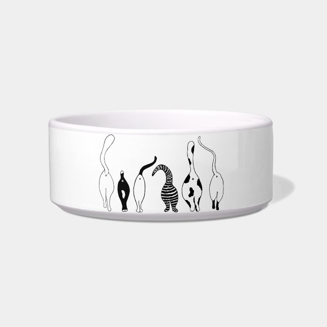 Kat Butts Voerbakje (Voorkant)