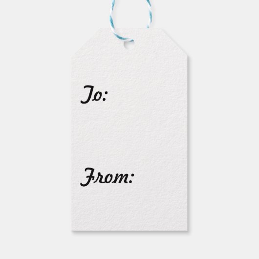 Kat Cadeaulabel (Achterkant)