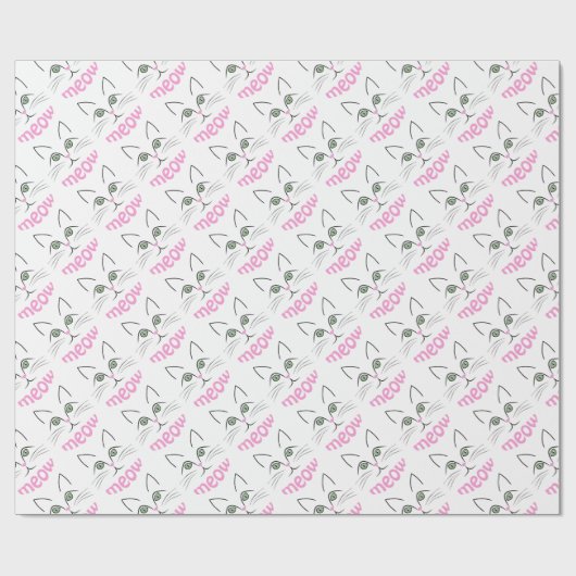 Kat Cadeaupapier (Vlak)