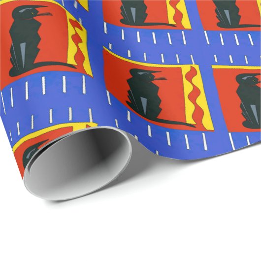 Kat, Cadeaupapier (Rol Hoek)