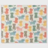 Kat Cadeaupapier (Vlak)