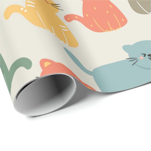 Kat Cadeaupapier (Rol Hoek)