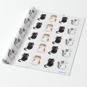 Kat Cadeaupapier (Uitgerold)