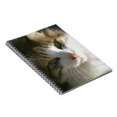 Kat Calico Tiger Notitieboek (Rechterzijde)