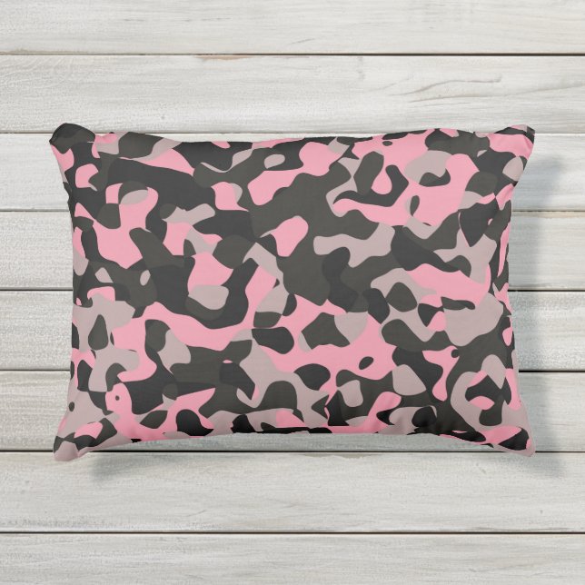 Kat Camo Buitenkussen (Voorkant)