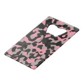 Kat Camo Creditkaart Flessenopener (Voorkant Gekanteld)