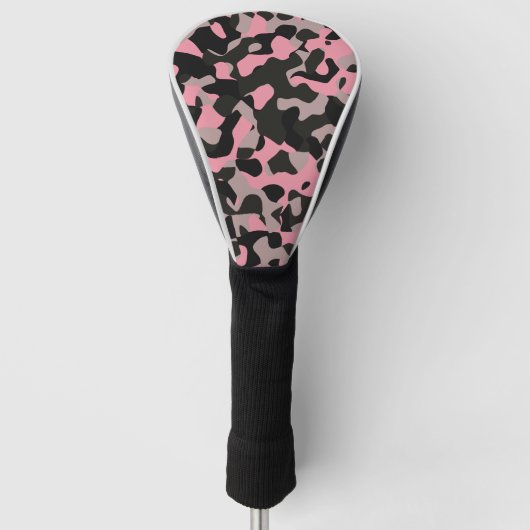 Kat Camo Golfheadcover (Voorkant)