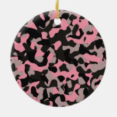 Kat Camo Keramisch Ornament (Achterkant)