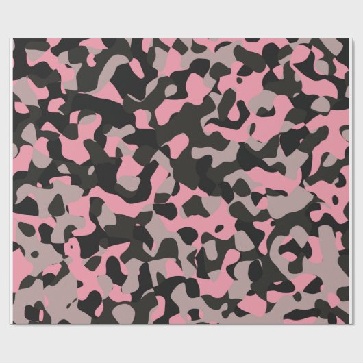 Kat Camo Wrap Cadeaupapier (Vlak)