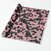 Kat Camo Wrap Cadeaupapier (Uitgerold)