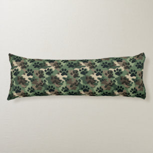 Kat Camouflage Bloem Thuis Makeover Boho Wig Lichaamskussen