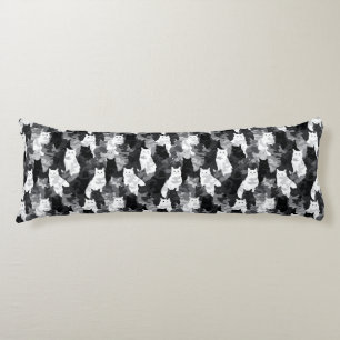 Kat Camouflage Botanische Huis Decoratie Artistiek Lichaamskussen