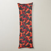 Kat Camouflage Textuur Doe-Het-Zelf Decoratie Kust Lichaamskussen (Achterkant (Verticaal))