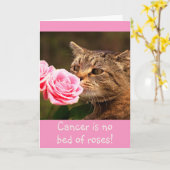 Kat Cancer Wisdom Kaart (Gele Bloem)